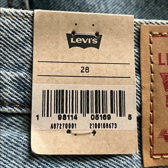 Levi’s Maxi Denim Skirt NWT Size 28 - Picture 4 of 16